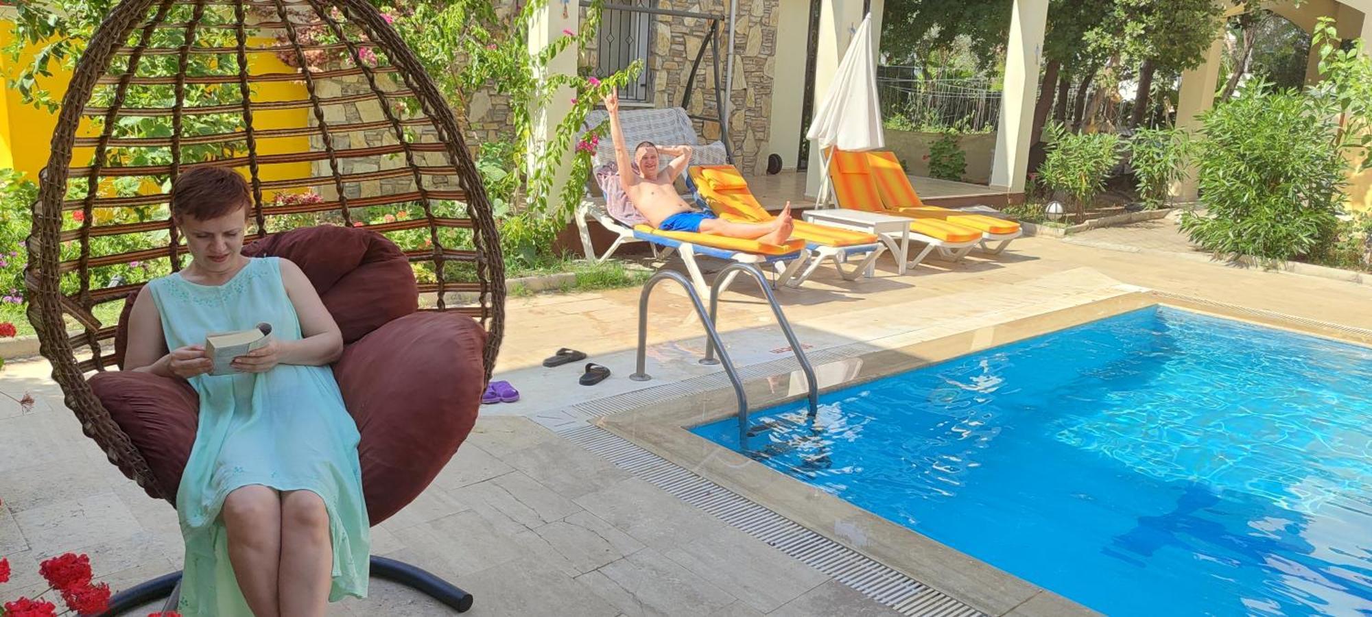 Cileks Apart Otel Фетие Екстериор снимка
